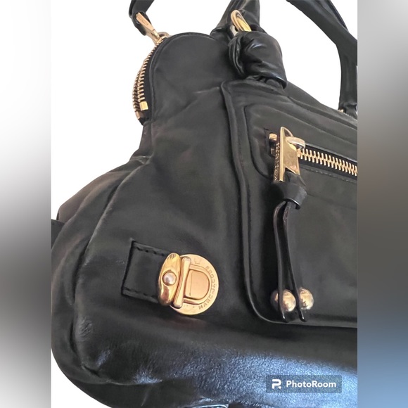 MARC JACOBS Leather Shoulder Bag black - Picture 11 of 11